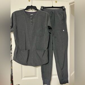 Scrubstar Gray Women's Scrub Set